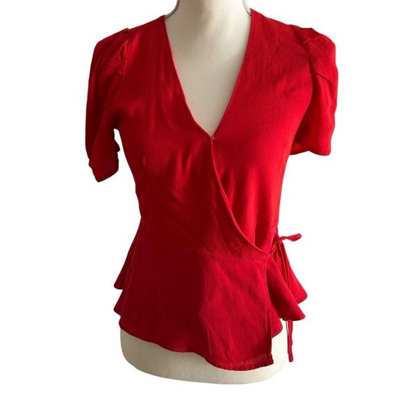 Greylin Danielle Wrap Top Size XS - Picture 5 of 8